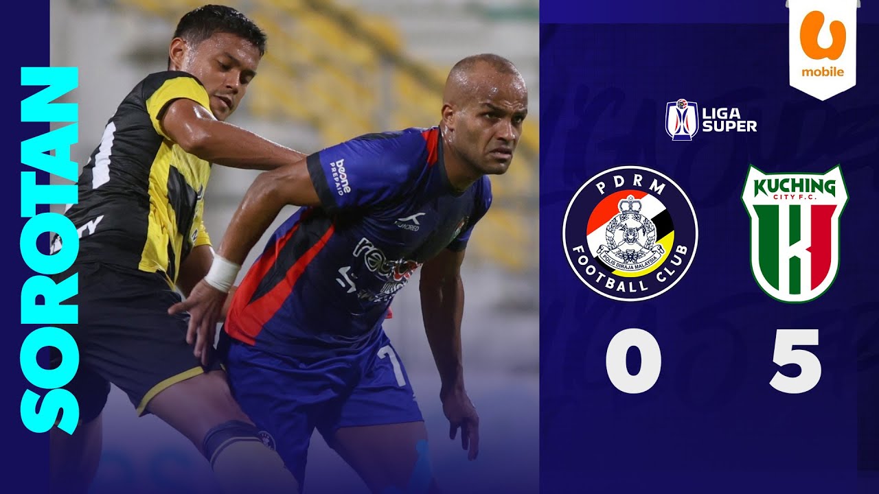 PDRM FC 0-5 Kuching City FC | Sorotan Liga Super 2025/26