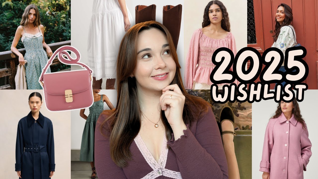 My Dream Wardrobe Wishlist for 2025 | Rouje, Dôen, Christy Dawn, Fauvette & More 🤍