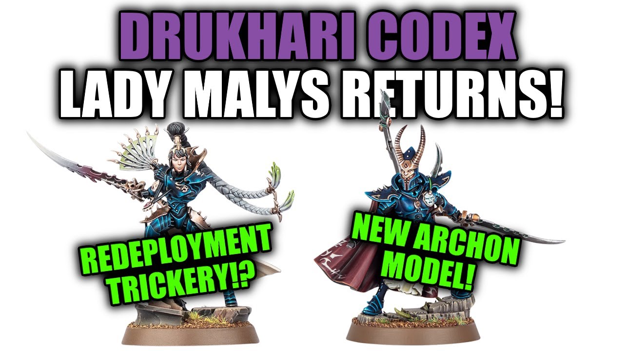 BRAND NEW Drukhari Models Revealed! But NO Big Range Refresh?! | Warhammer 40k 10th Edition