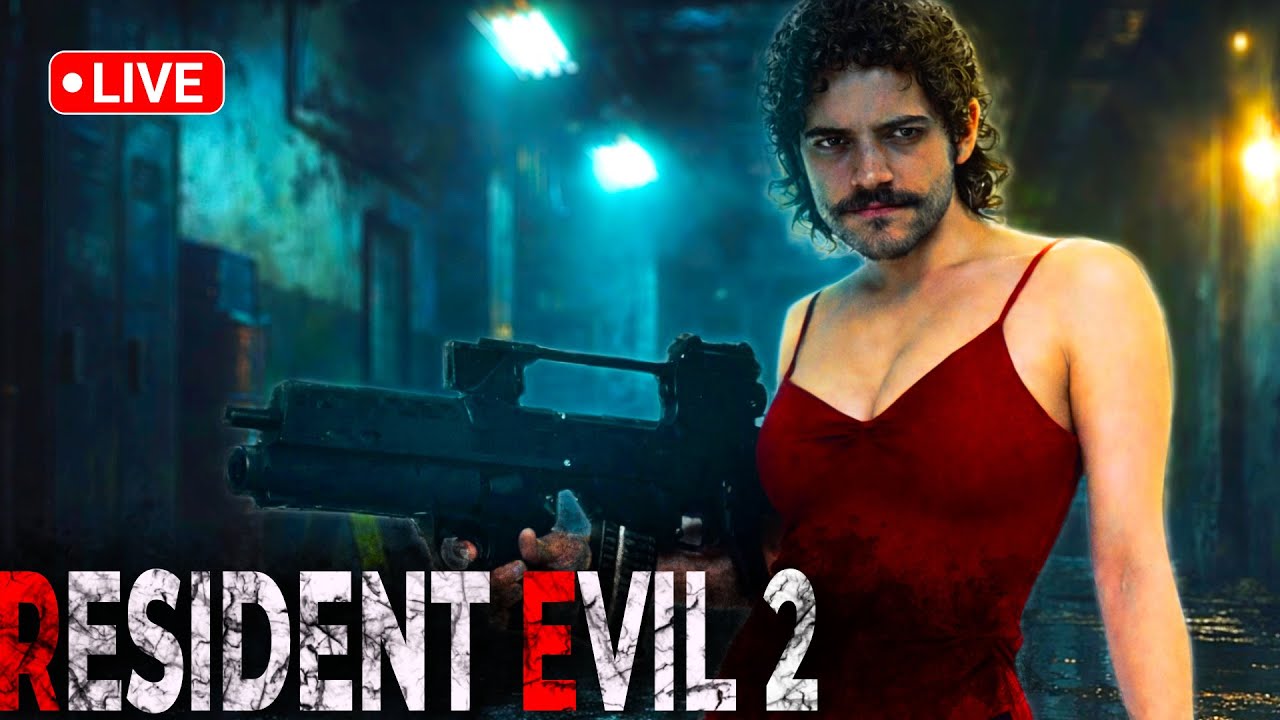 🔴LIVE - Playing Every Resident Evil Game before 9 (Resident Evil 2)