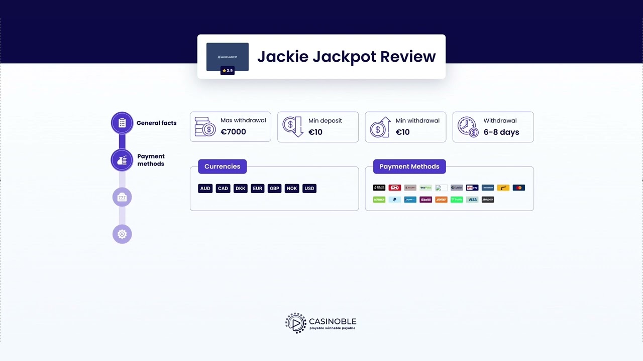 Jackie Jackpot Casino Video Review
