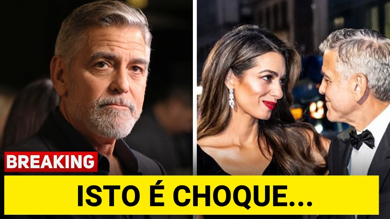 George Clooney quebra o silêncio sobre seu divórcio - uma confissão chocante