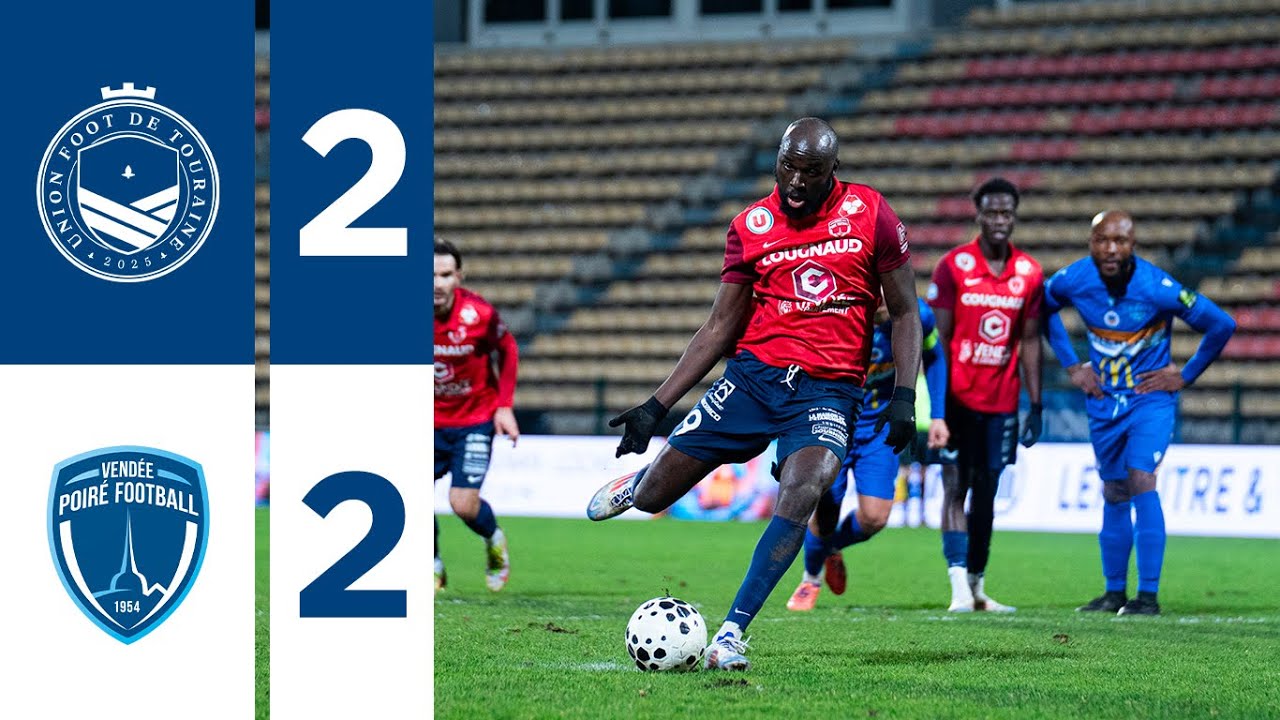 Résumé J14 : Union Foot Touraine - Vendée Poiré Football