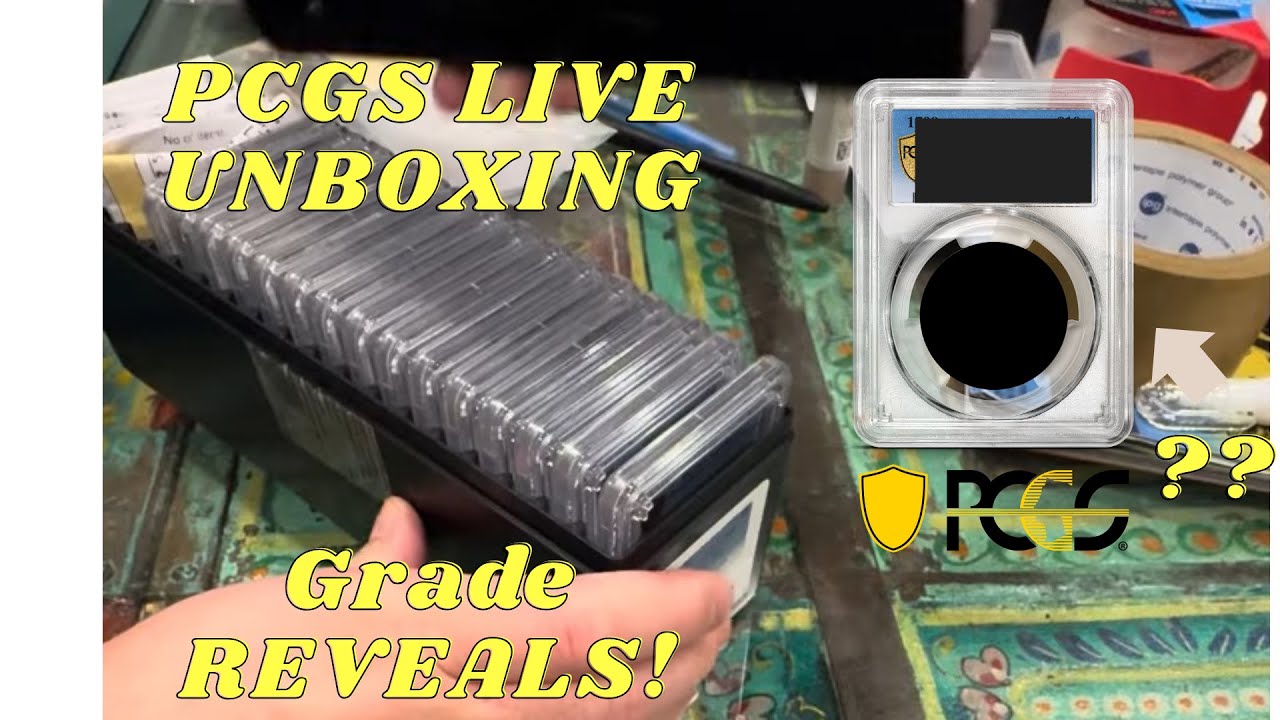PCGS unboxing 1- rare coin grade reveals. Washingtons, mercury and Kennedy.