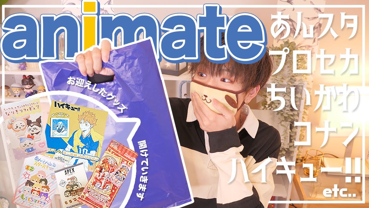 グッズ開封┊アニメイト購入品❕お迎えした子たちが神がかってた件🔥 animate haul 🎈
