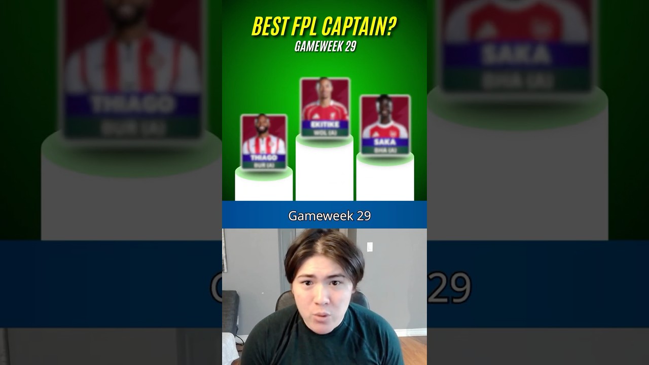 Top FPL Captain Picks for GW29! #fpl #shorts