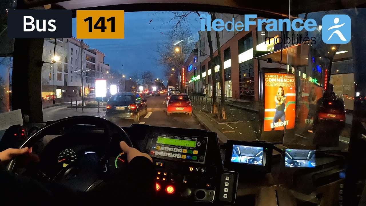 Bus 141 RATP | Lycée de Rueil Malmaison / La Défense