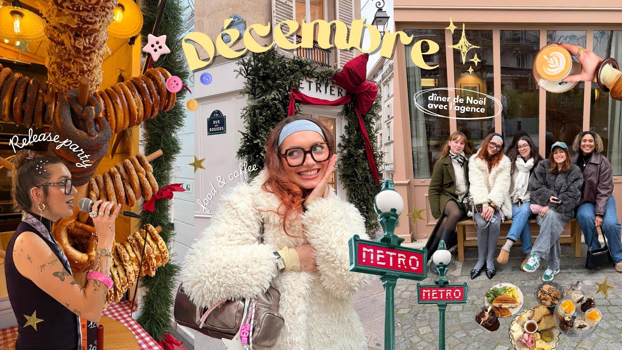 MON MOIS DE DÉCEMBRE (nouveau single, Paris & marché de Noël) 💌🧇🎄