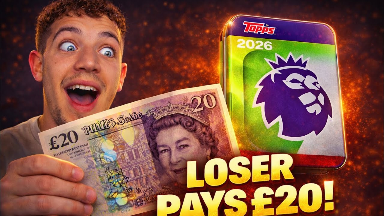 LOSER BUYS DINNER! Topps 2026 Super Tin Battle