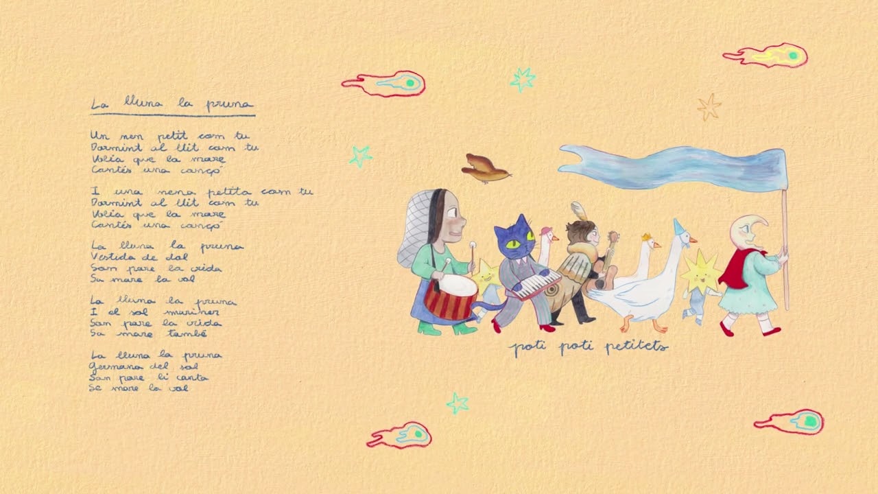 La lluna, la pruna - Poti Poti (Petitets) | Cançons de bressol en català, música per anar a dormir