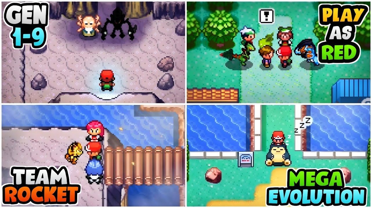 COMPLETED Pokemon GBA Rom Hack with Gen 9 Pokemons, Mega Evolution, Team Rocket Invasion in Hoenn !