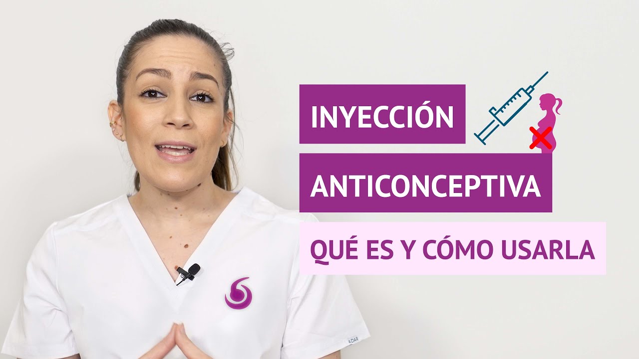 ¿Qué es la inyección anticonceptiva y cómo se utiliza?