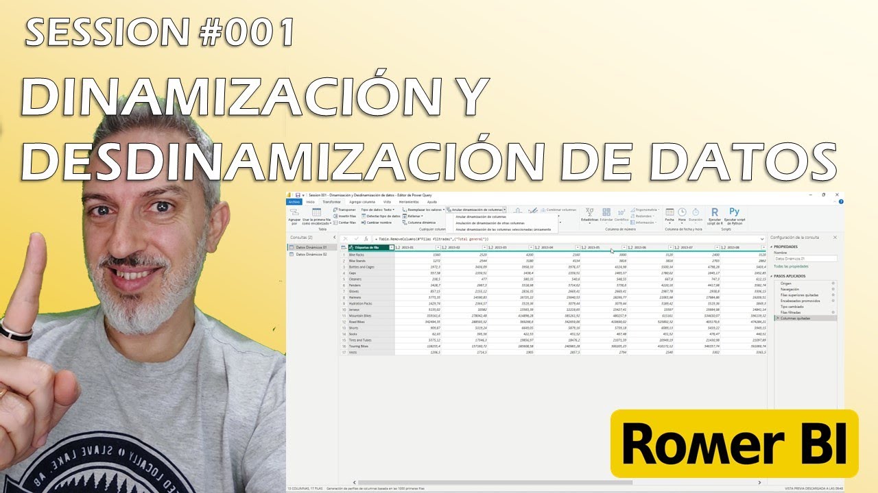 Session #001 -  Dinamización y Desdinamización de datos en Power BI
