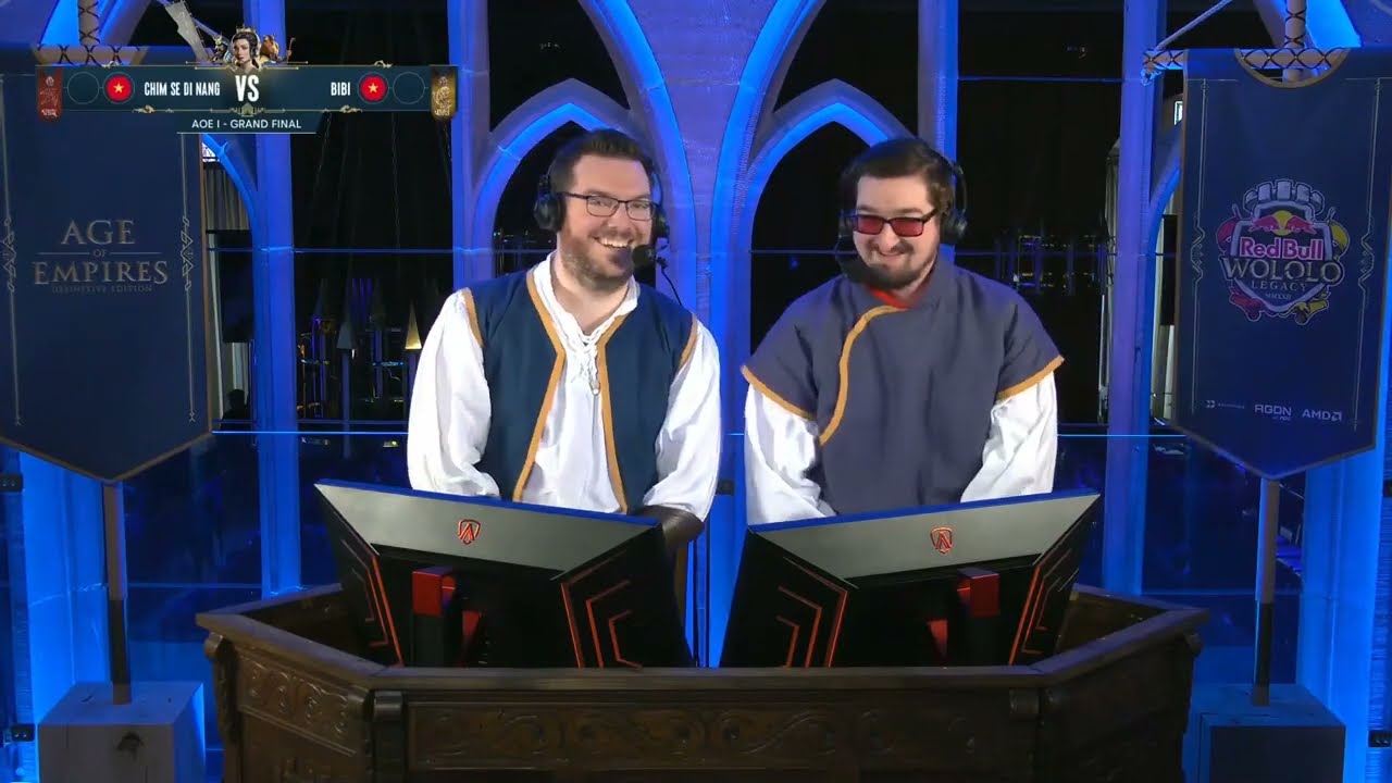 SIÊU KINH ĐIỂN: Chung kết AOE1 DE |Red Bull Wololo : Legacy Chim Sẻ Đi Nắng vs BiBi ngày 29/10/2022.