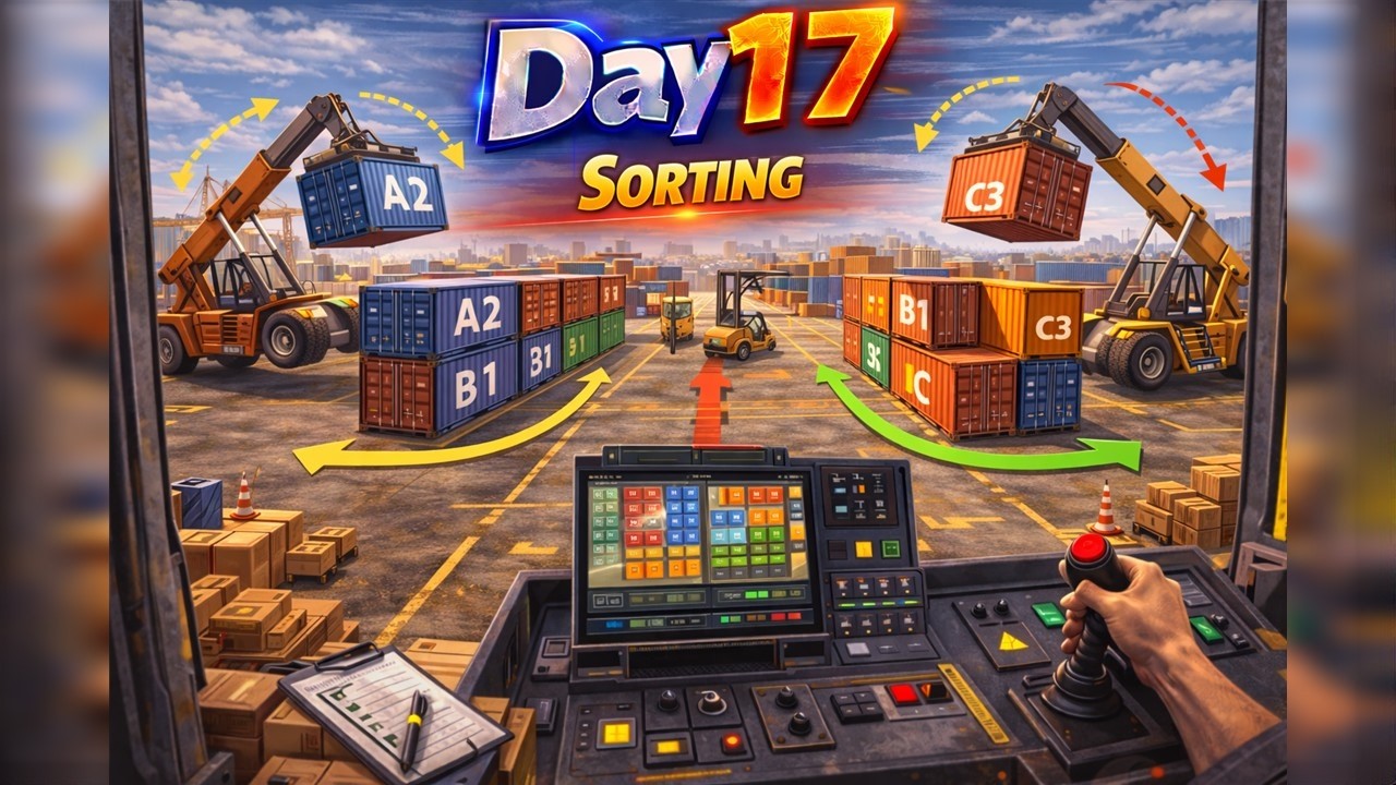 Docked – Day 17 | Sorting | No Commentary Gameplay