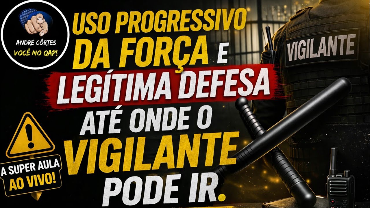 USO PROGRESSIVO DA FORÇA E LEGÍTIMA DEFESA
