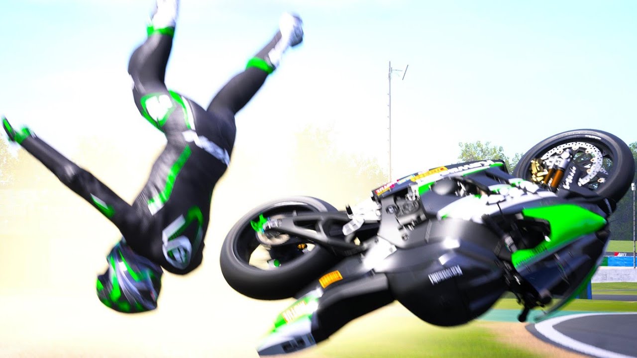 RIDE 5 Brutal crash compilation - Part 2 (4k 60fps)
