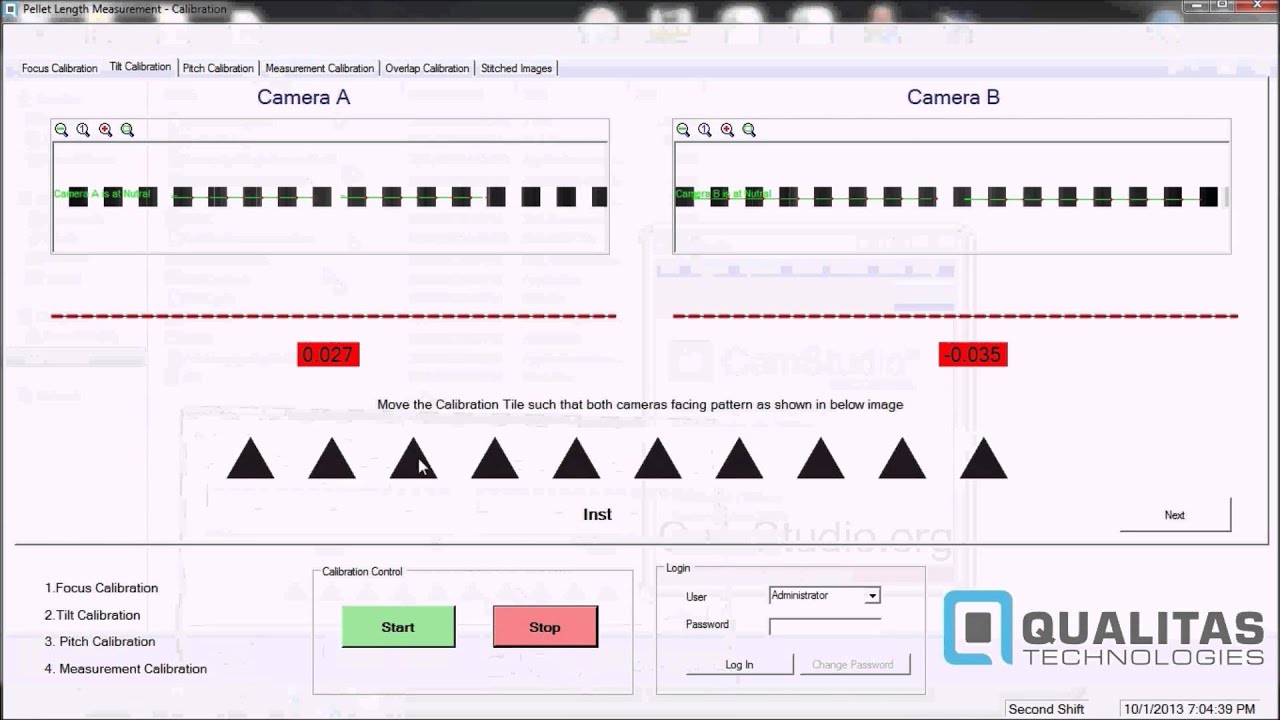 Multi Line Scan Calibration | Machine Vision | Qualitas Technologies