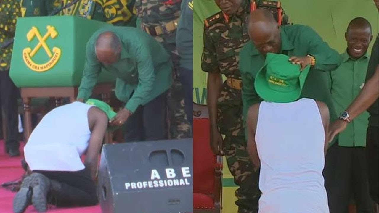 MAGUFULI Ashindwa KUJIZUIA, Apandwa na MIZUKA LEKADUTIGITE Ikiimbwa, Amvulia KOFIA LINEX....