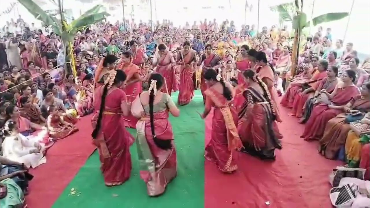 రఘుకుల తిలక. రారా.పాటకు.. భారత మాత గ్రూప్ కోలాటం