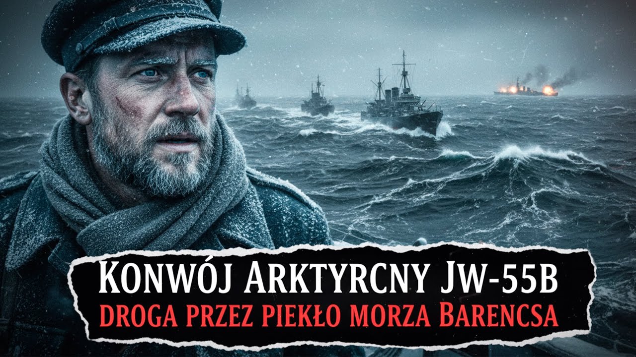 Konw&oacute;j arktyczny JW-55B - droga przez piekło Morza Barentsa