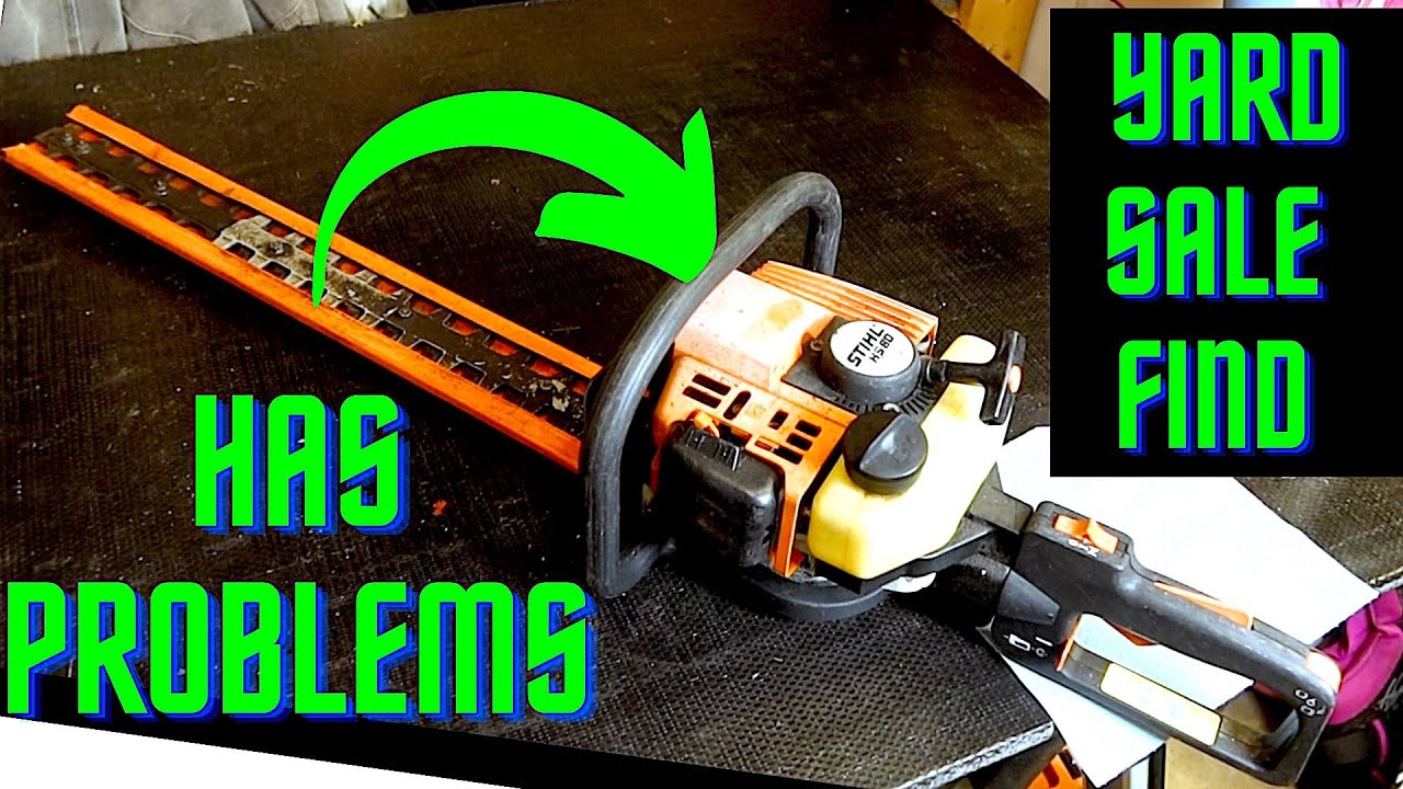 Что не так с моим Stihl HS80? Вы не поверите.