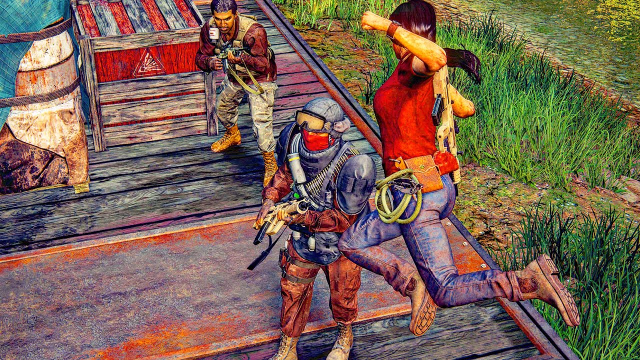 Uncharted Lost Legacy Remastered — Aggressive Stealth Kills & Combat: Train Ambush | PS5