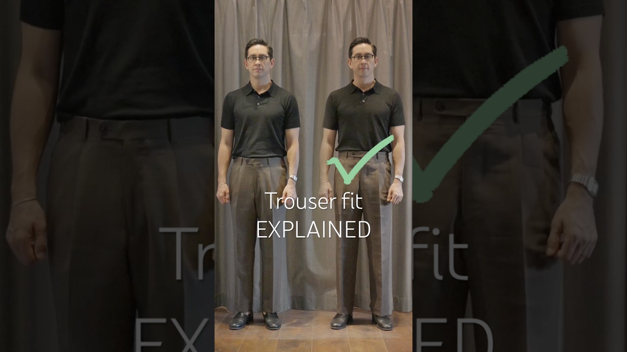 How pants should fit &mdash; The small adjustments that make a big difference.