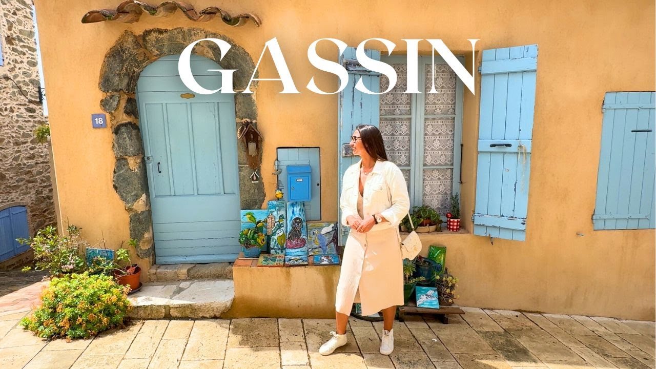 Strolling Through Gassin | Hidden Gem of the Gulf of Saint-Tropez 🌿✨