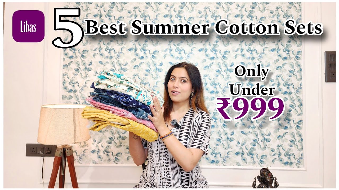 Libas Summer Kurta Sets Under ₹999 | Best Cotton Floral Suit Haul 2026