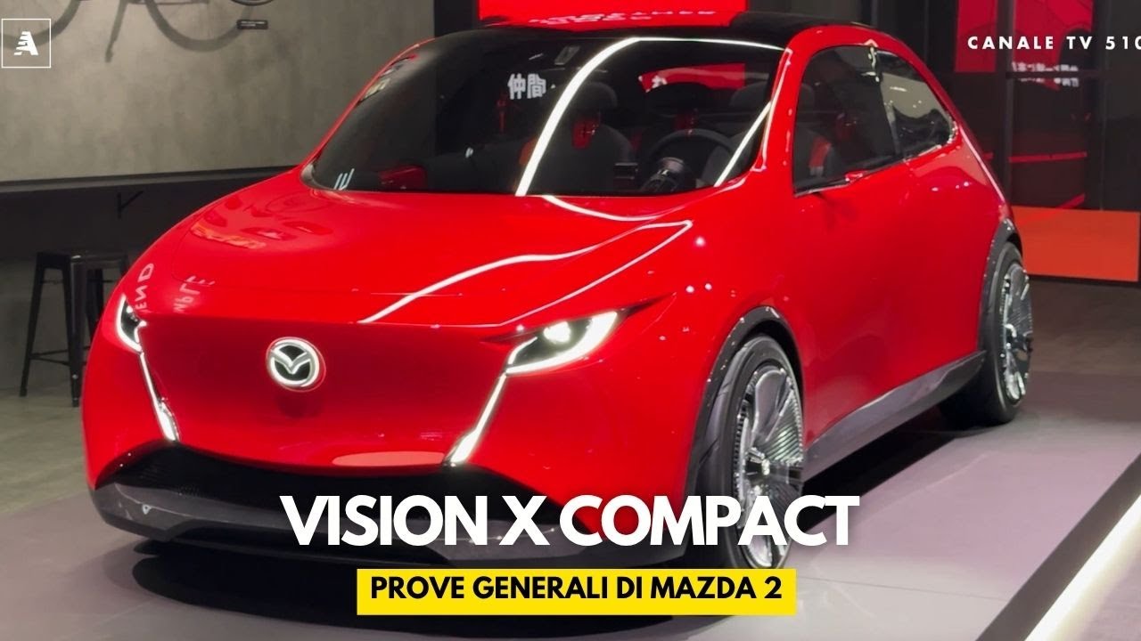 Prove generali di Mazda 2... | Ecco la nuova Vision X-Compact ⚠️