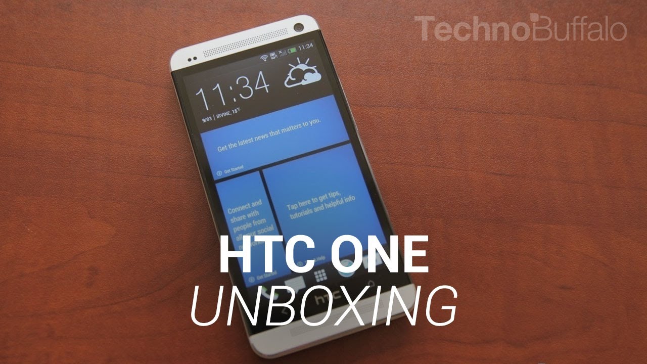 HTC One Unboxing