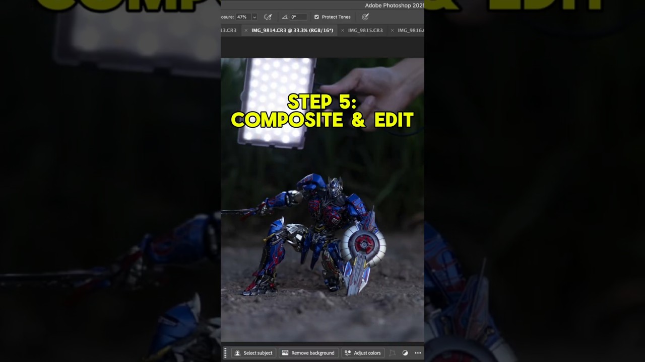 How To Do Toy Photography 📸 #photography #transformers