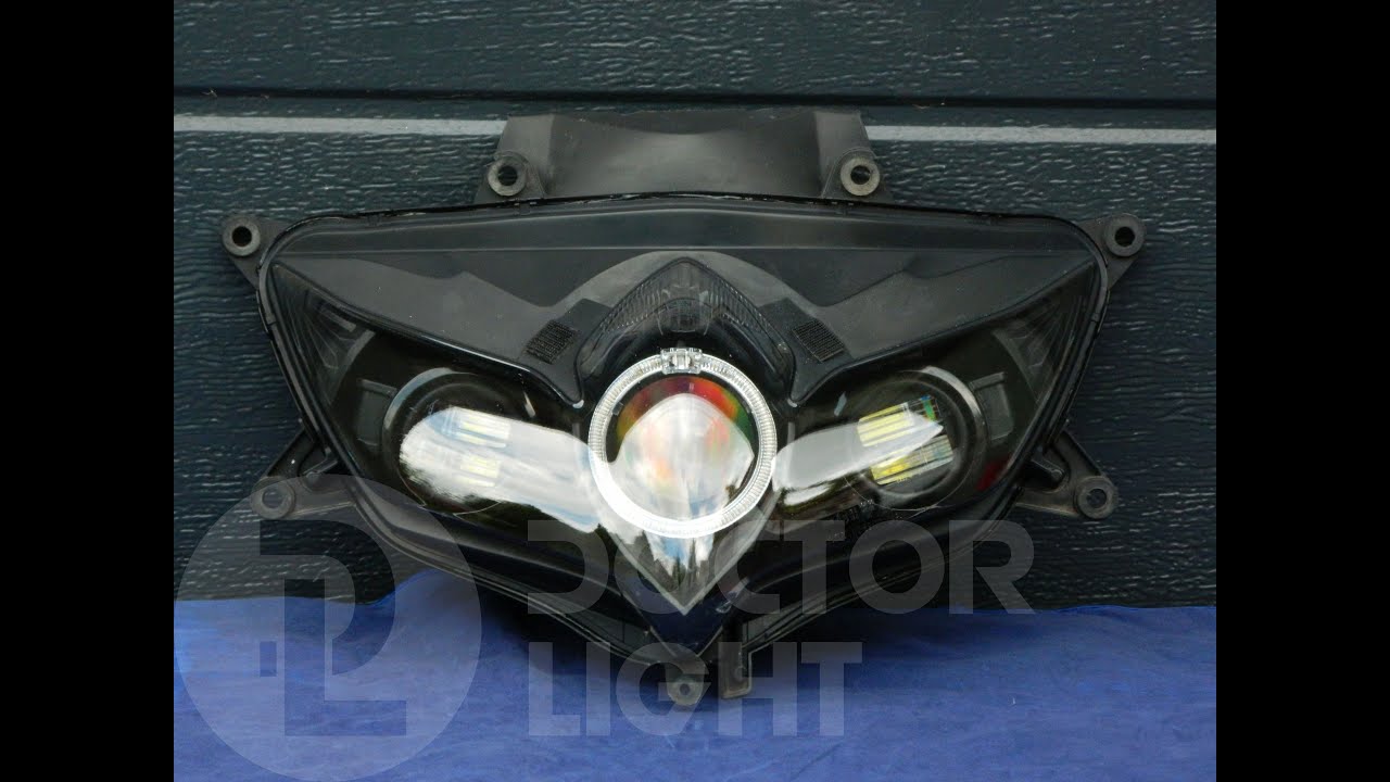 SUZUKI GSXR 600 750 K8 Reflektor FULL LED (DOCTOR LIGHT)
