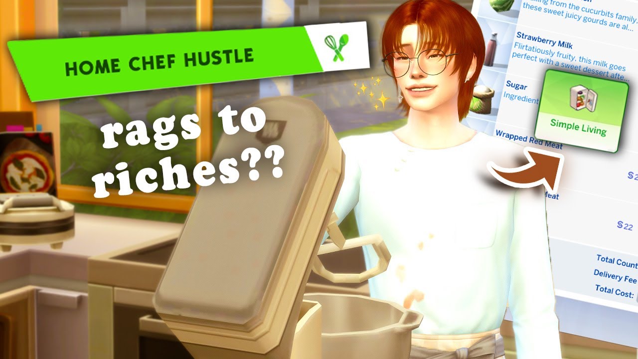 this might be the BEST STUFF PACK yet!!! || Sims 4 Home Chef Hustle #1