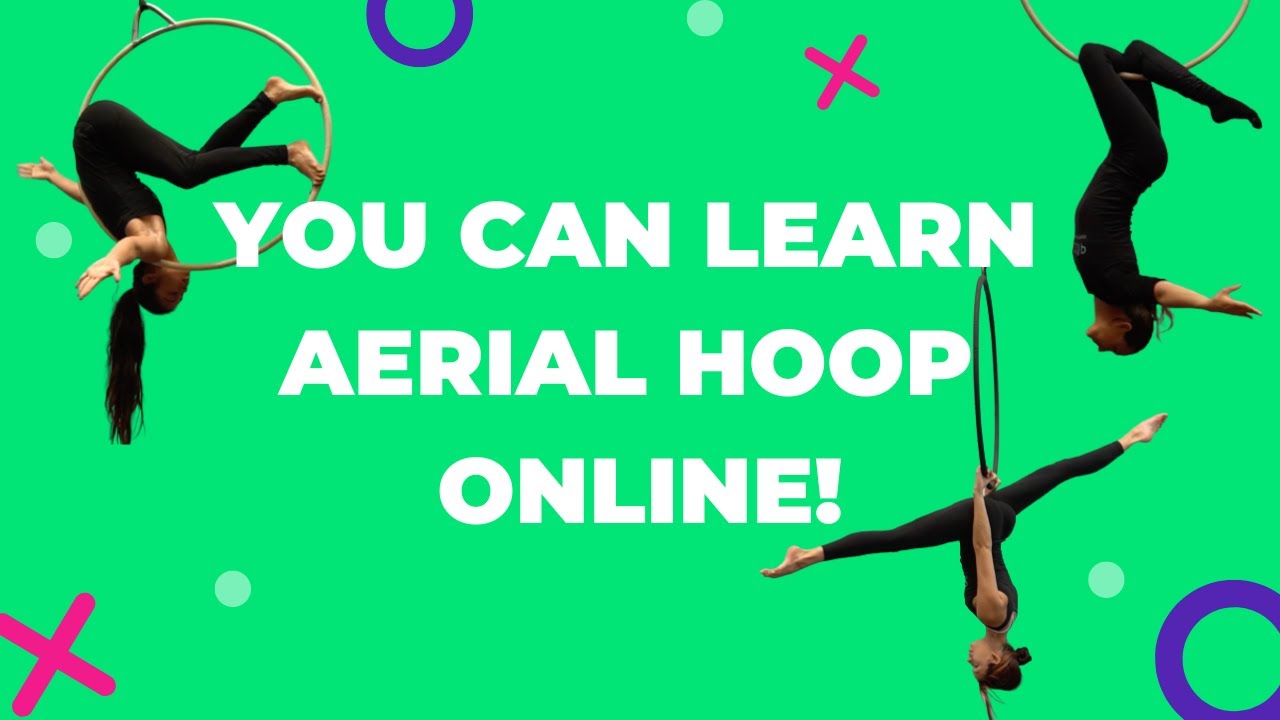 Learn AERIAL HOOP Online! DIGITAL COURSE That Is Beginner Aerial Friendly!