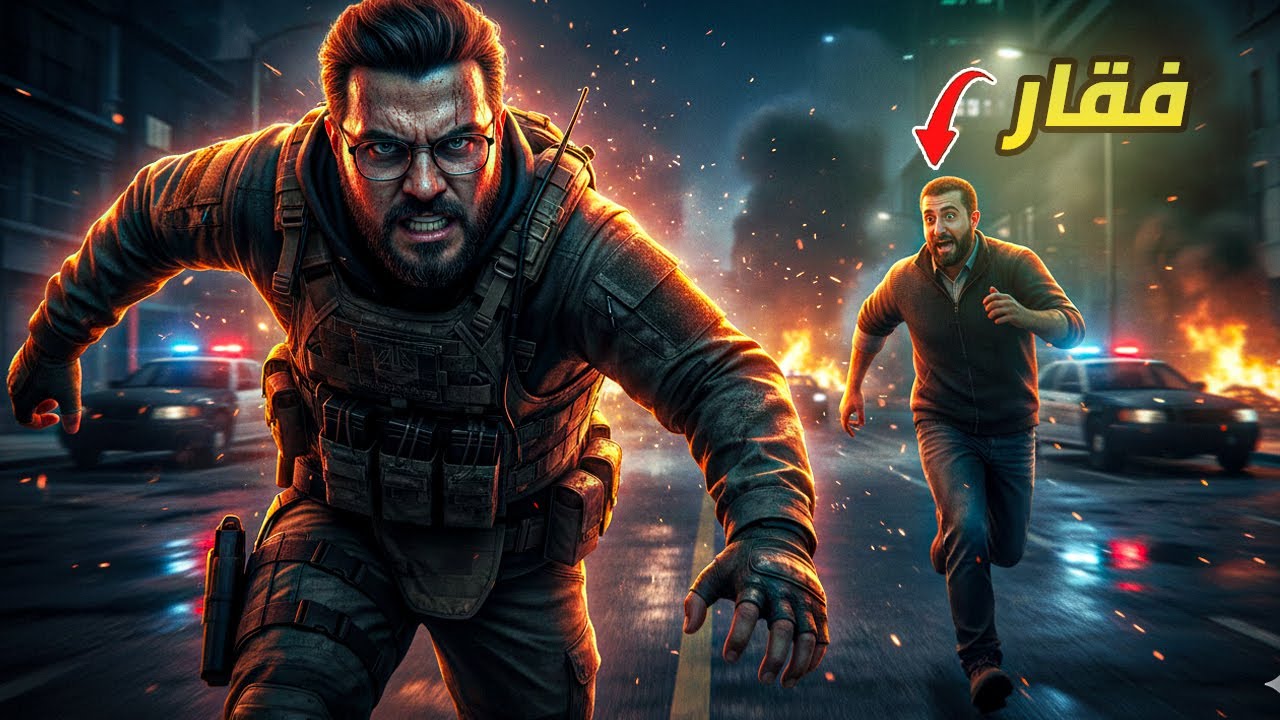 قيادة الساعدي حاول يهرب مني 😱🔥 | مطاردة مجنونة | أرما 3 حياة واقعية