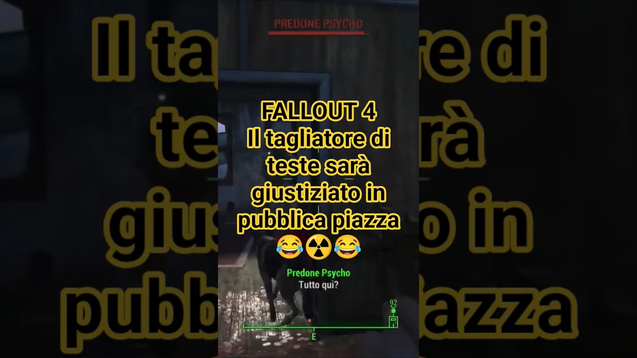 FALLOUT 4 "(uccidiamo lo Psychoscemo)"😂☢️😂