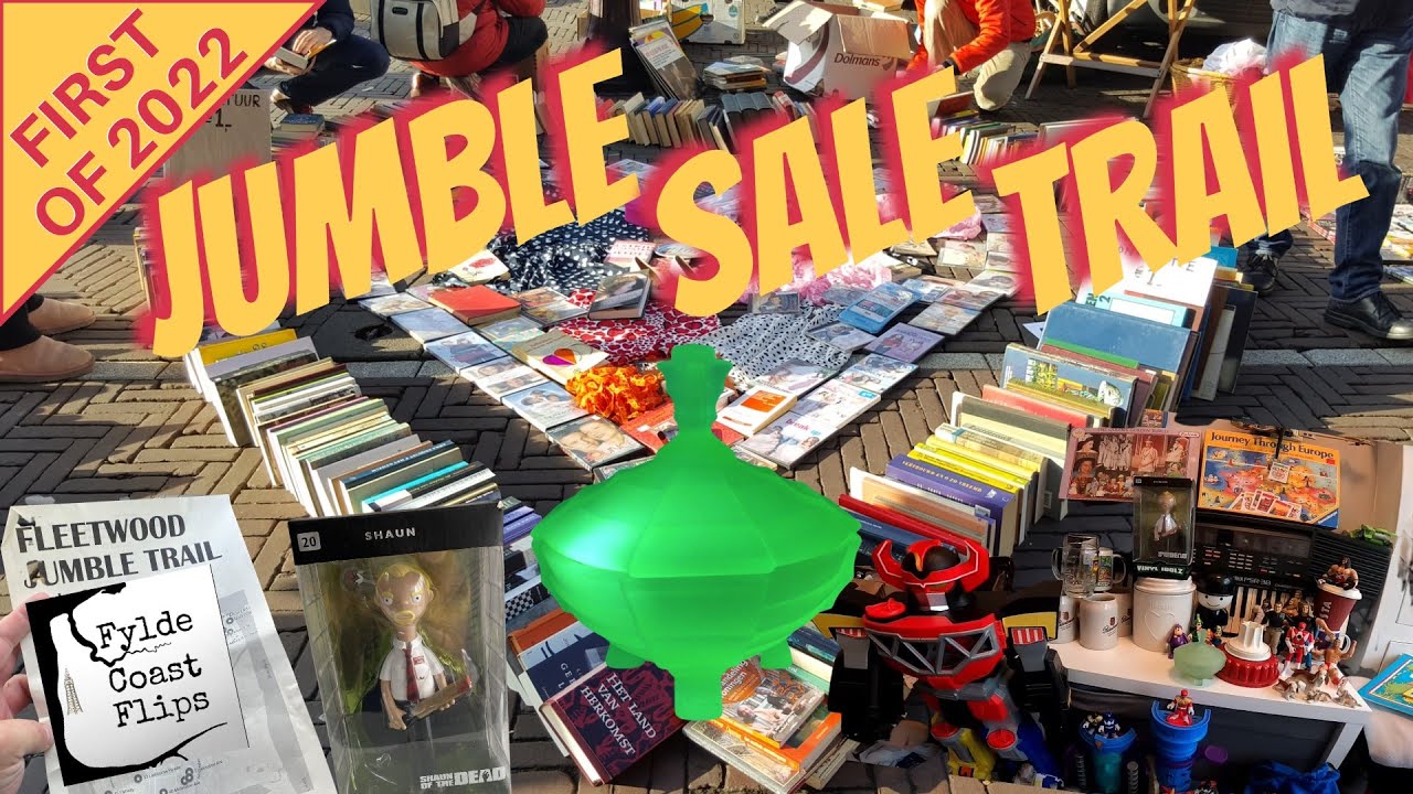 Jumble Sale Trail - Yard Sale Jumble Trail - Ebay Reseller - UK Reseller - Fylde Coast Flips