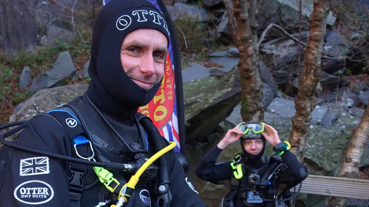 HGSAC visit Vivian Quarry dive centre