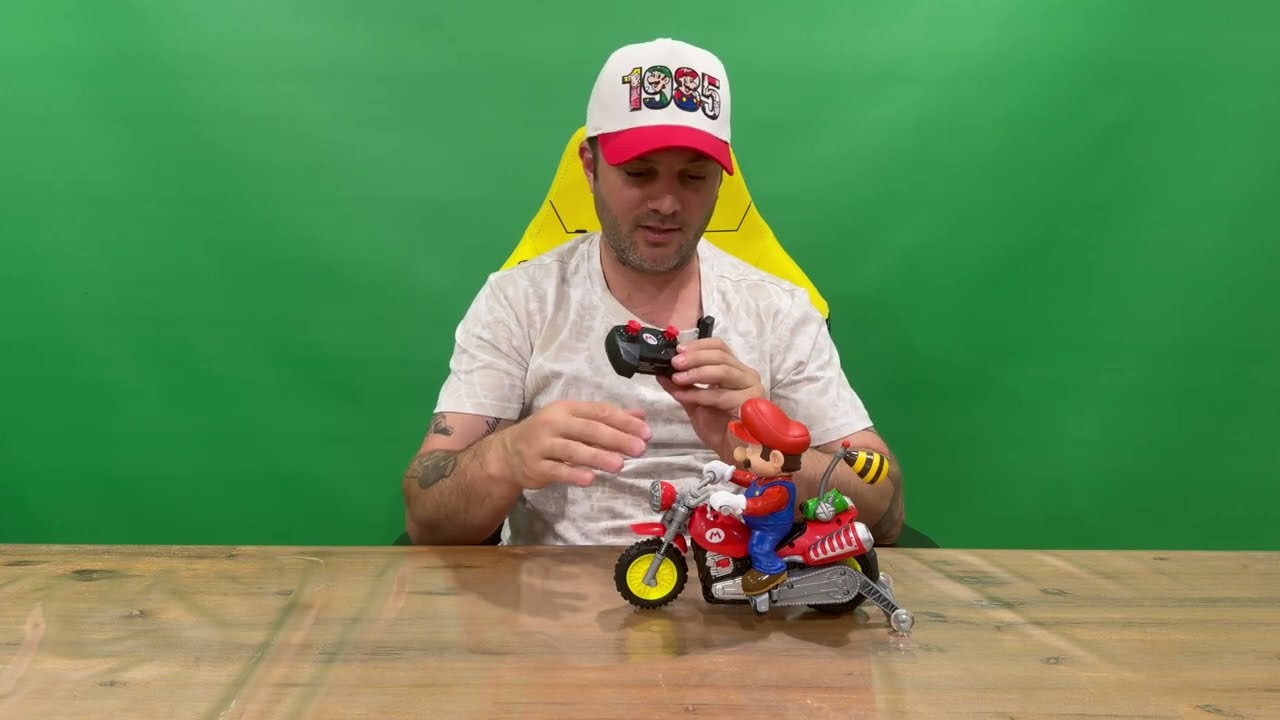 Ep 3246 - The Super Mario Galaxy Movie Hot Wheels Mario Wheelie Motocross RC Unboxing