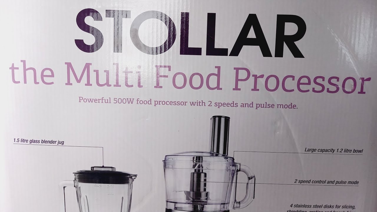 How to Use the Stollar SPP600 Multipurpose Food Processor | Stollar is now sage