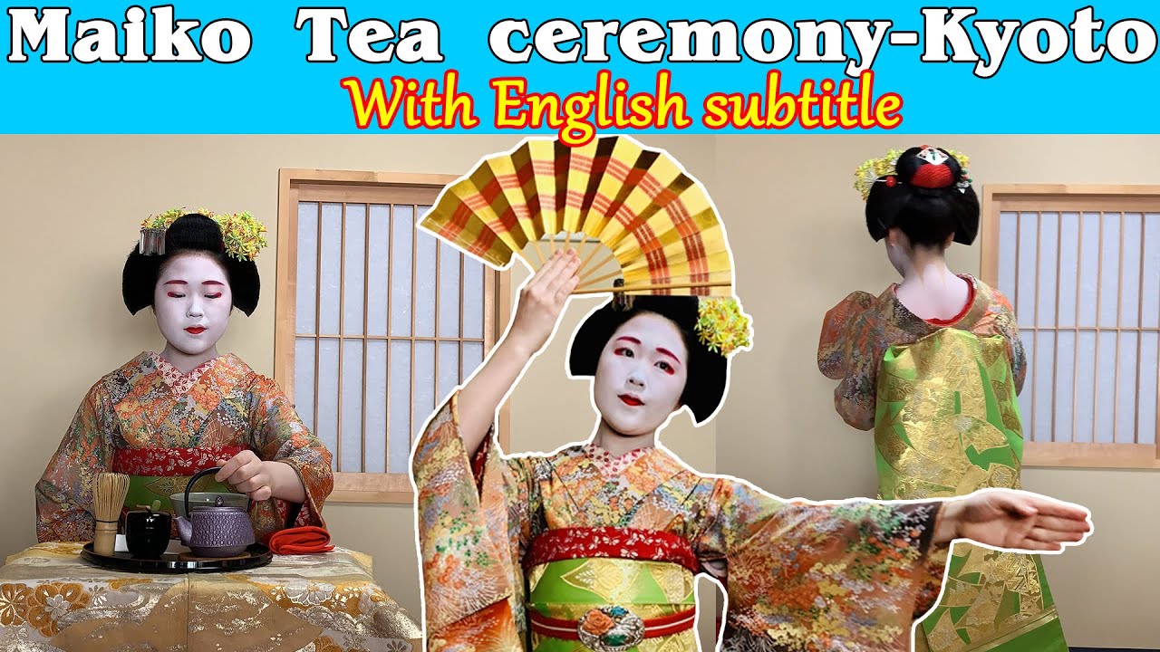 Tea Ceremony with Experienced Maiko in Kyoto | A day in Kyoto Maikoya| English Subtitle