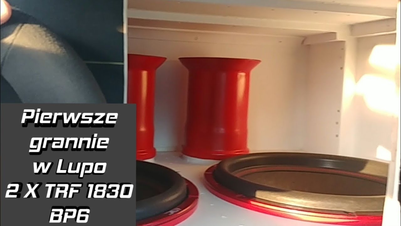 VW Lupo Car Audio 2 x 18 cali subwoofer TRF #3