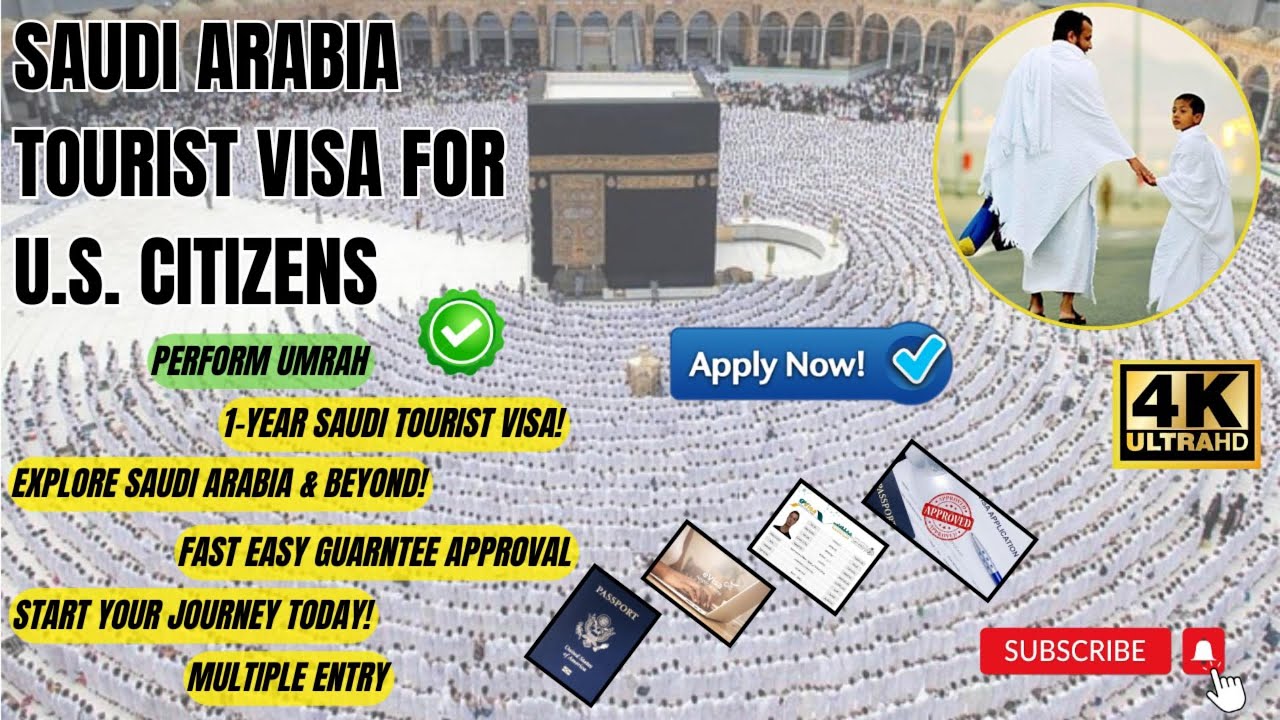 How to Apply Saudi Tourist Visa for Umrah | 1 Year Multiple Entry eVisa | US Citizens 2025