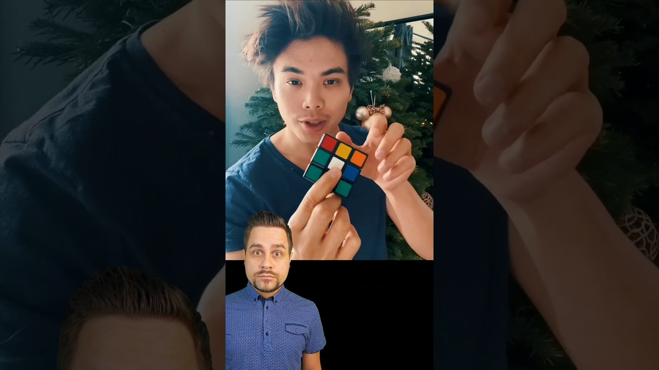 UNREAL RUBIK'S CUBE TRICK REVEALED 😱