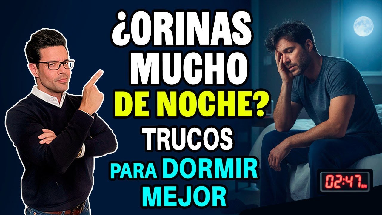 💧 ¿Orinar Mucho por la Noche? Causas, Síntomas y Soluciones Naturales para Dormir Mejor
