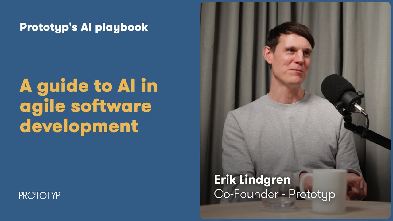 Prototyp's AI playbook - Our guide to AI in agile software development