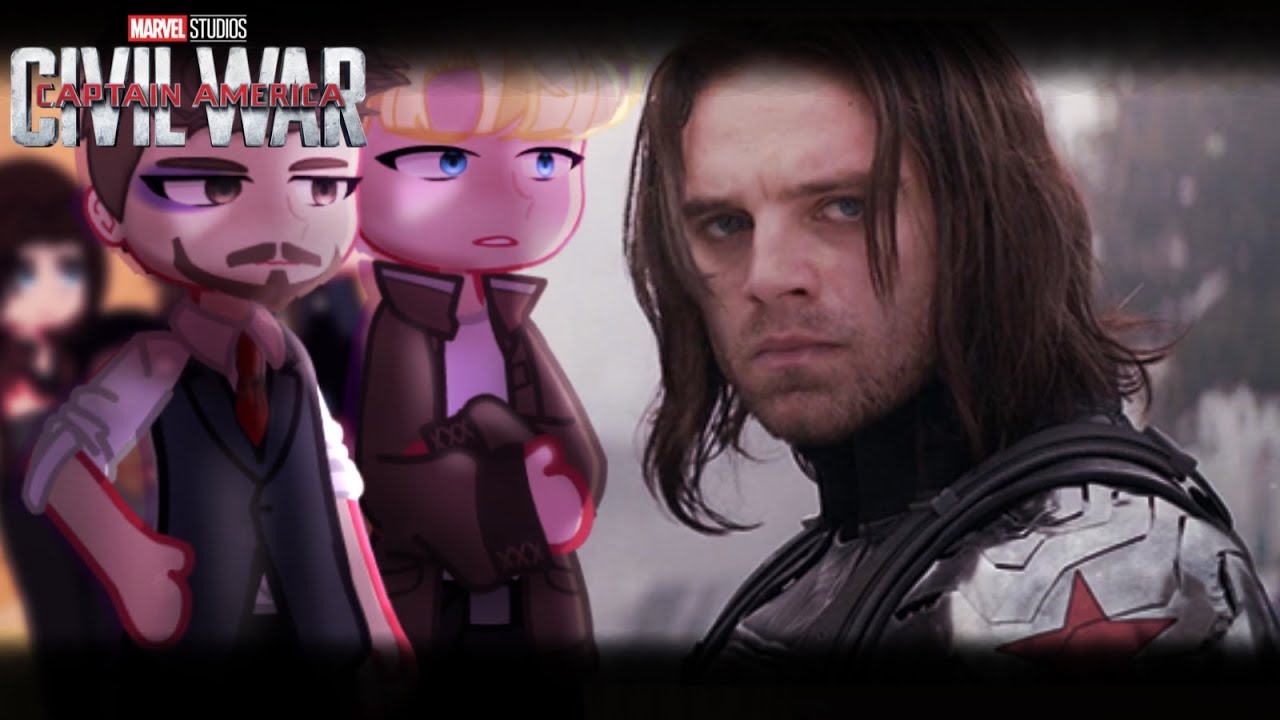 Captain America: Civil War characters react to Bucky Barnes | WIP | Gacha Nebula | 2x Speed | MCU