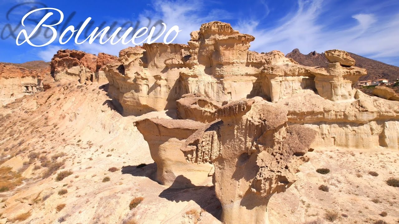 Bolnuevo-Mazarrón.  Filmed by drone Dji Air 2S